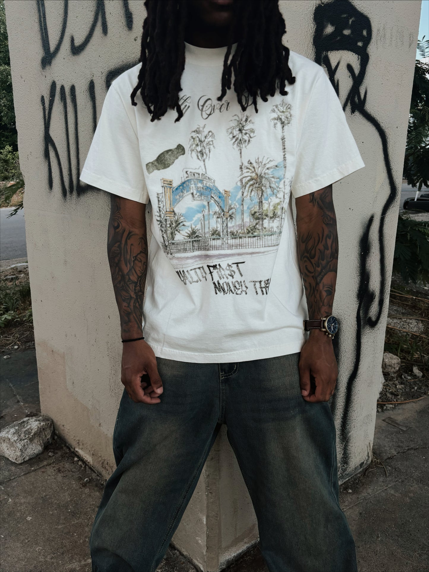 Loyalty First Money Third Tee