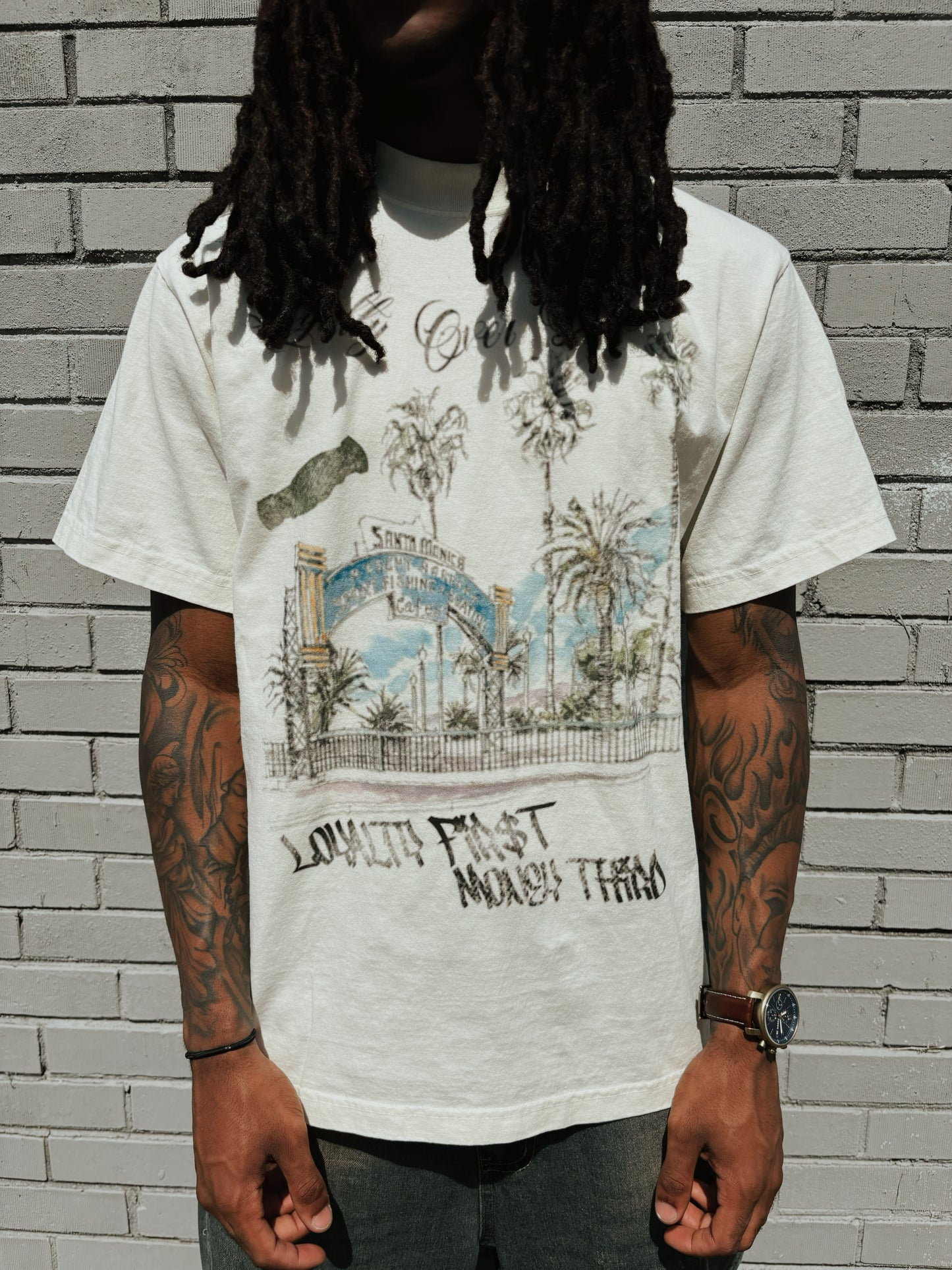 Loyalty First Money Third Tee